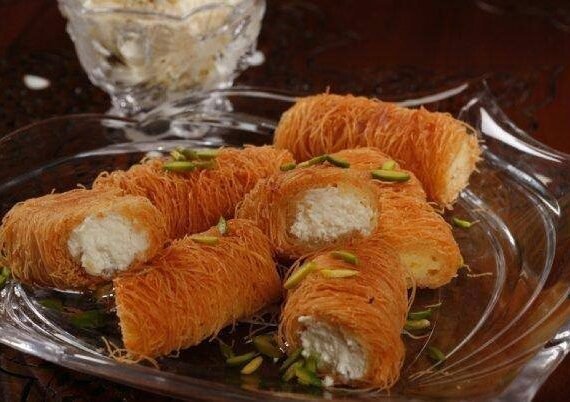 Kunafa Creamy Roll per Kg