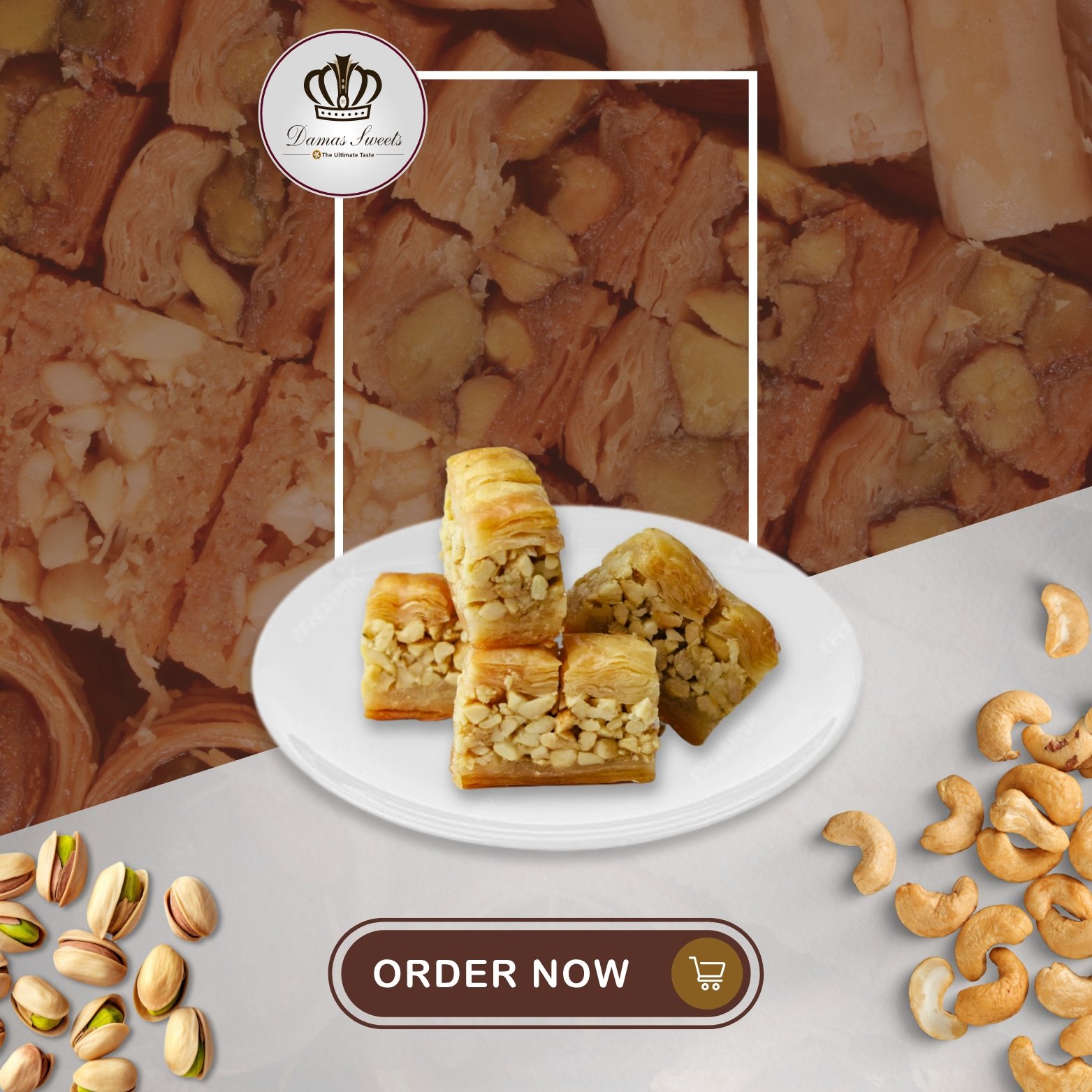 Baklava Syrian Sweets