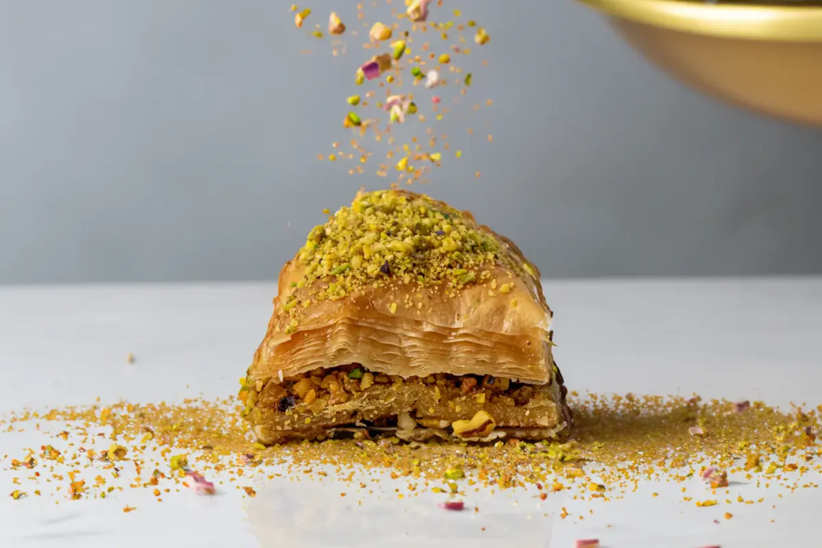 kunafa keju