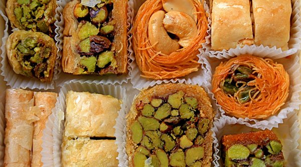 Middle Eastern sweets