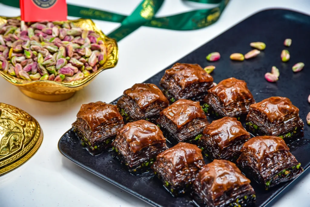 chocolate baklava