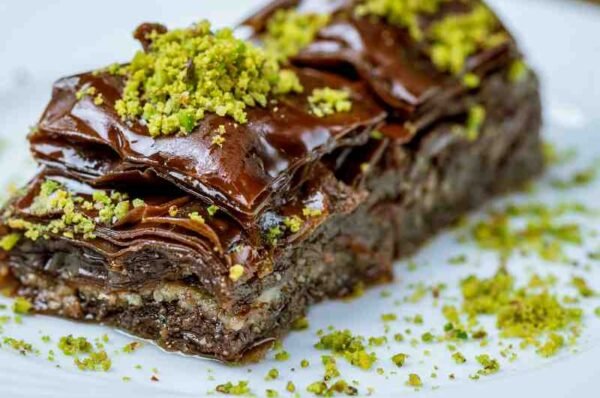 chocolate baklava