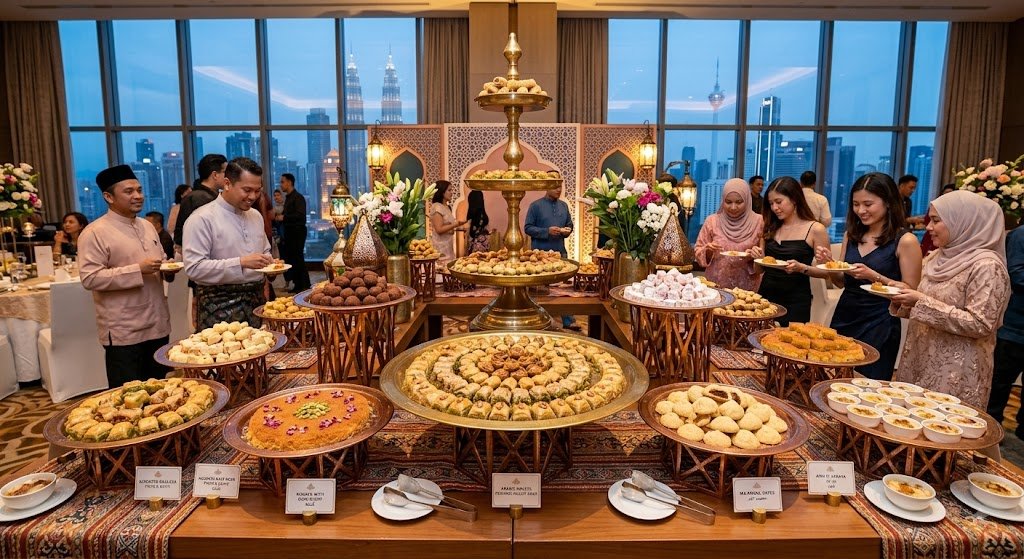 Arabic Sweets Platter For Events Malaysia