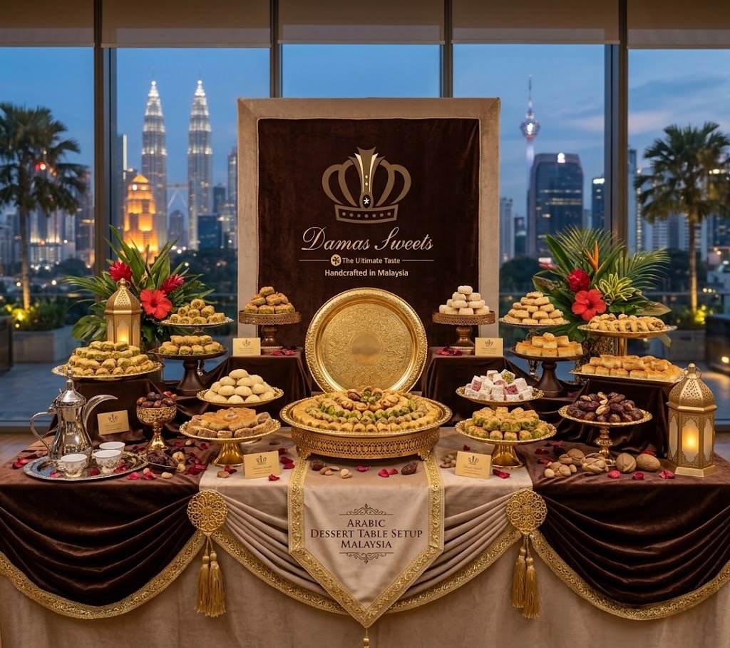 Arabic Dessert Table Setup Malaysia