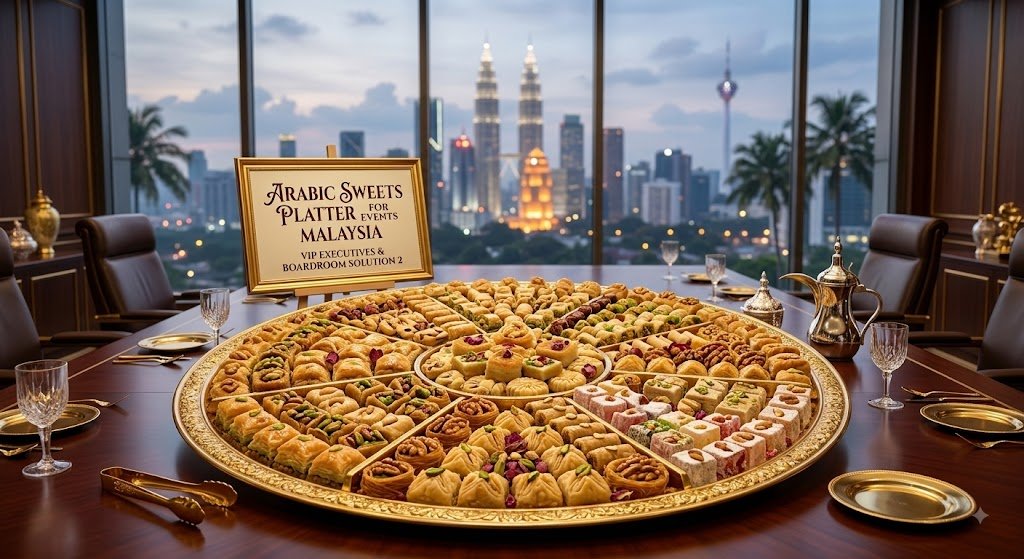 Arabic Sweets Platter For Events Malaysia