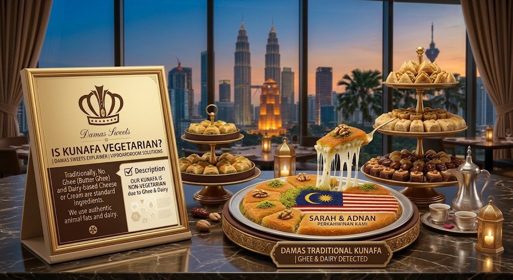 is kunafa vegetarian