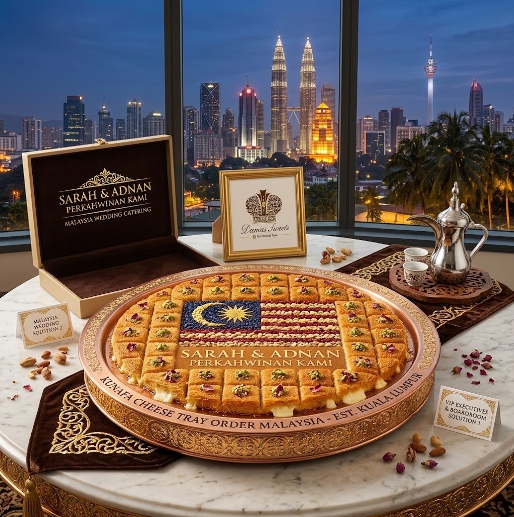 Kunafa Cheese Tray Order Malaysia