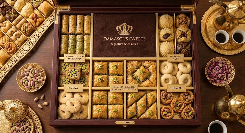 damascus sweets menu
