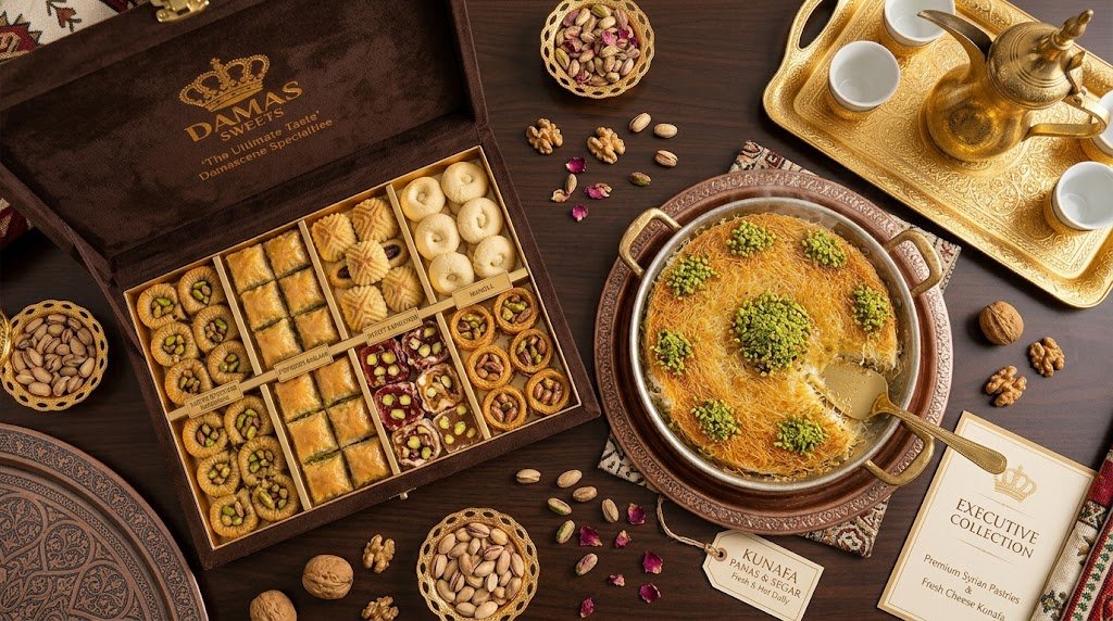 what does kunafa taste like